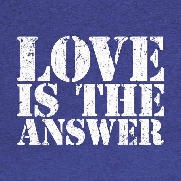 LOVE IS THE ANSWER by TheAllGoodCompany